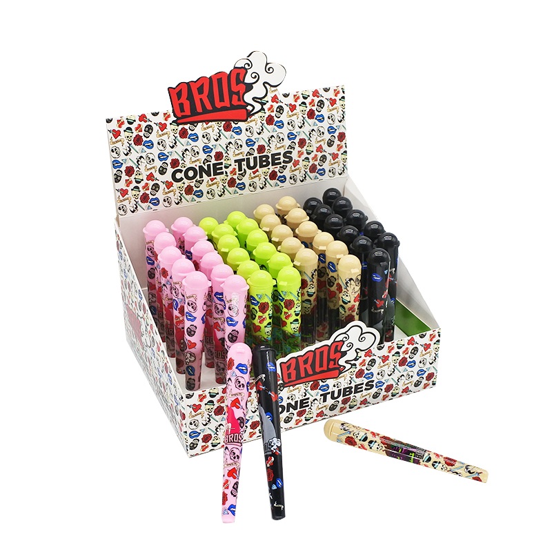 بروس أنابيب بلاستيكية للتغليف على شكل مخروطي